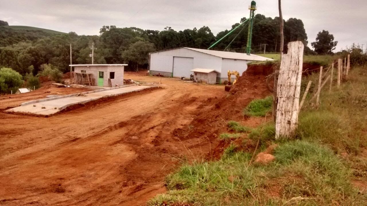Estrutura da Cereais São Luís no começo
