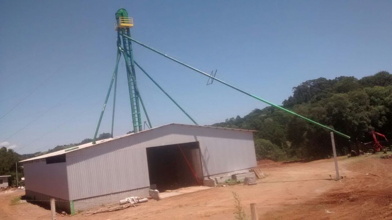 Galpão nos primeiros anos